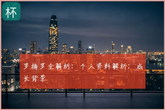 罗梅罗全解析:个人资料解析:成长背景